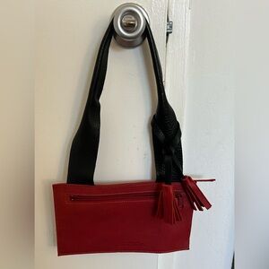 Cartera Leather Shoulder Envelope Bag - artisan handmade in Northern Ca
